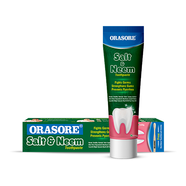 Orasore Salt & Neem Toothpaste